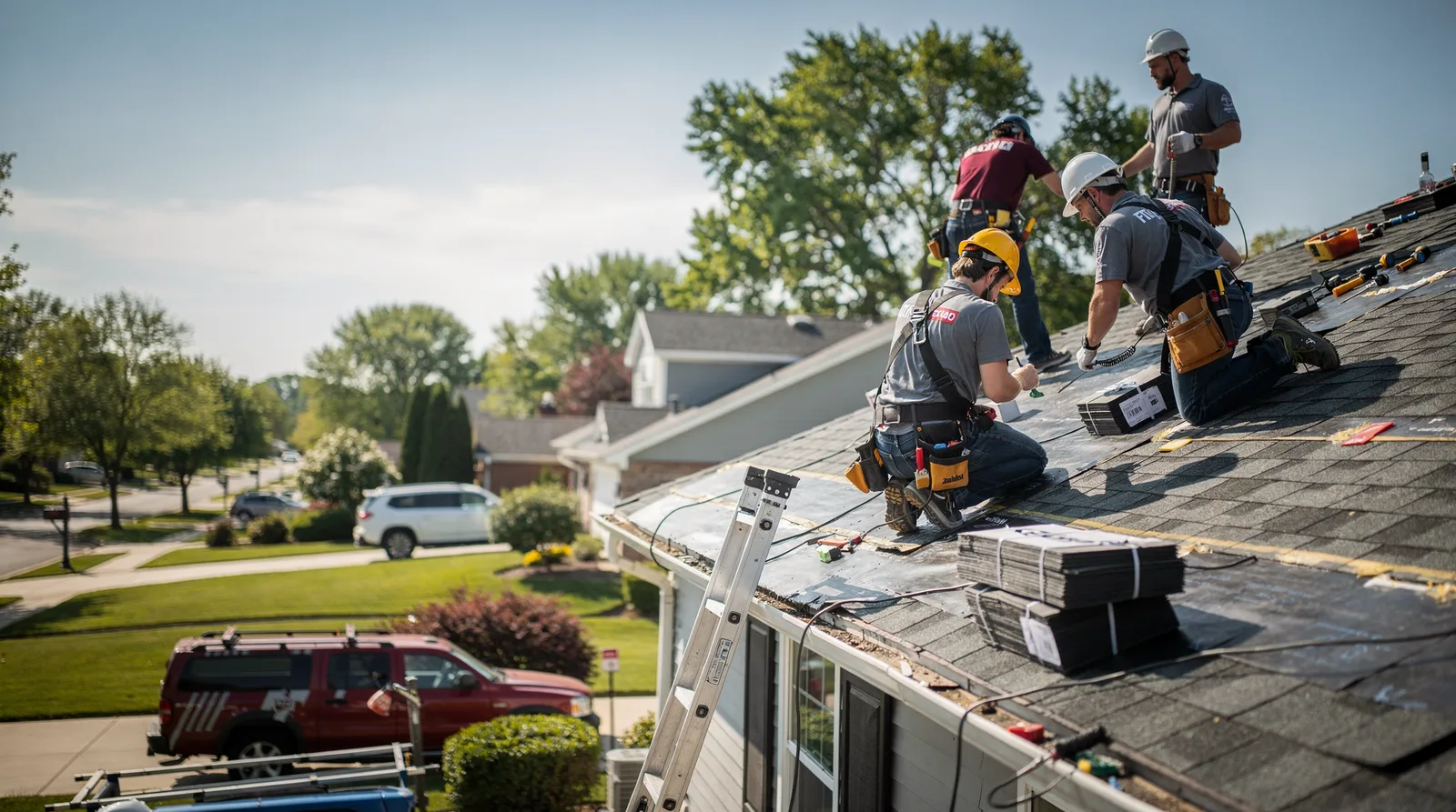 Roof Repair in Carbon Cliff, IL around you